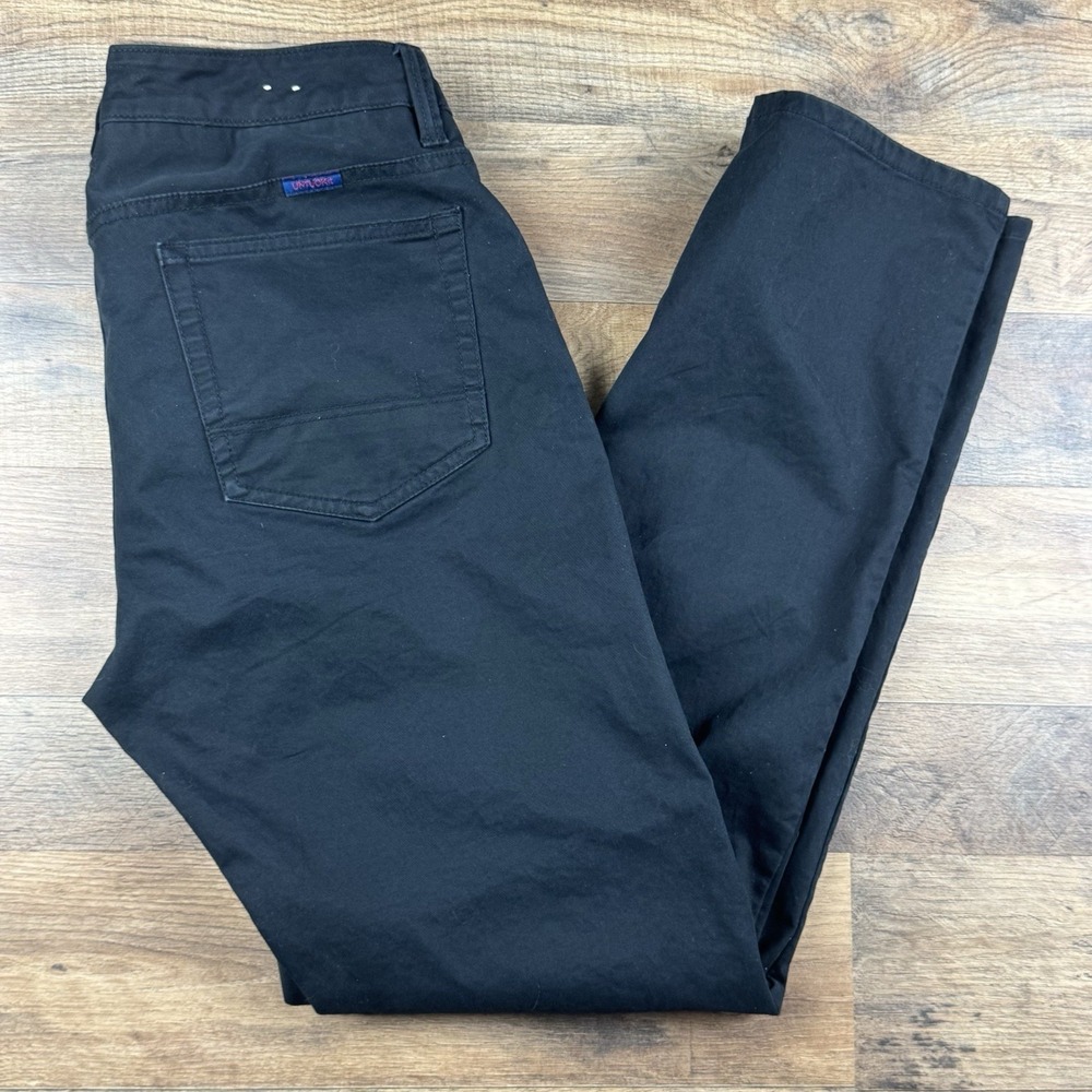 UNTUCKit Pants Mens‎ Size 30x32 Black Don Santiago 5-pocket Pants Straight Leg